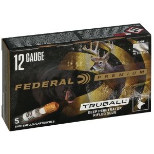 Federal TruBall 12GA Rifled Slug 438GR PB127 DPRS
