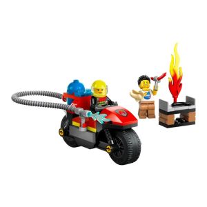 LEGO CITY Fire Rescue Motorcycle 57 Pieces 60410
