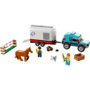 LEGO CITY Horse Transporter - 196 Pieces - 60327     