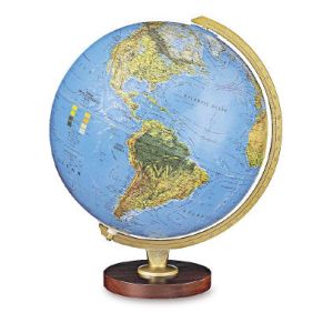 Replogle Globes Livingston Globe, Blue Illuminated, 12" Diameter