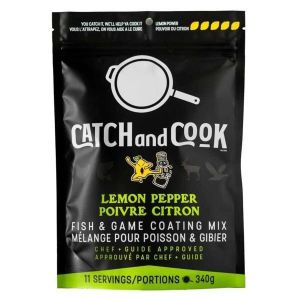 Catch And Cook Fish & Game Coating Mix Lemon Pepper