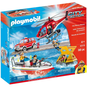Playmobil CITY ACTION Fire Rescue Mission 9319