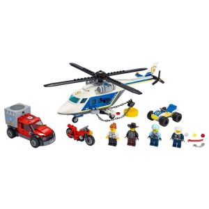 LEGO CITY Police Helicopter Chase 212 Pieces 60243