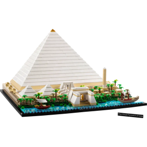 LEGO ARCHITECTURE Great Pyramid Of Giza 1476 Pieces 21058