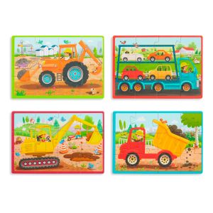 B.Woody - Wooden Pack o' Puzzles 48 Pieces