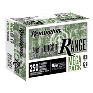 Remington Range 9mm Luger 115GR FMJ R23975