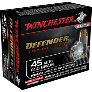 Winchester 45 Automatic 230GR BJHP S45PDB
