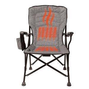 Kuma Switchback Heated Chair - Heather Grey
