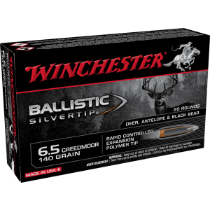 Winchester 6.5 Creedmoor Ballistic Silvertip 140GR SBST65CM
