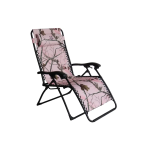 INSTYLE Outdoor Zero Gravity Camping Chair - REALTREE PINK