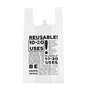 Reusable Shopping Bags, Multipurpose - 100 Pack