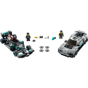 LEGO SPEED CHAMPIONS Mercedes-AMG F1 W12 E Performance And Mercedes-AMG Project One - 564 Pieces - 76909
