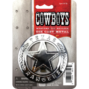 Parris Toys Texas Ranger Badge 8512