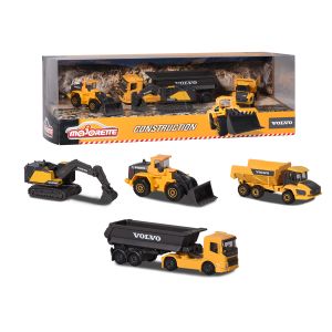Majorette Volvo Construction 4 Piece Set