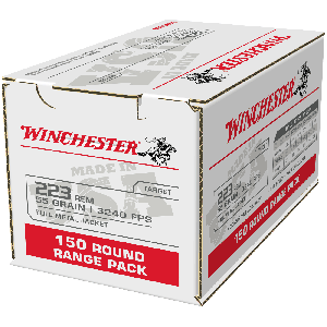 Winchester 223 Rem 55GR FMJ Case of 150 W223150