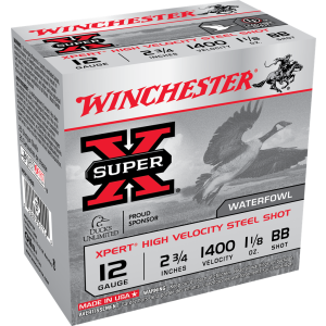Winchester Super X 12GA BB Shot 2-3/4" WEX12HBB