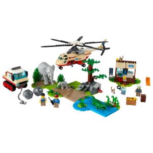 LEGO CITY Wildlife Rescue Operation 525 Piece 60302