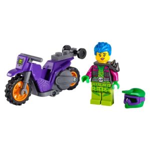 LEGO CITY STUNTZ Wheelie Stunt Bike 14 Pieces 60296