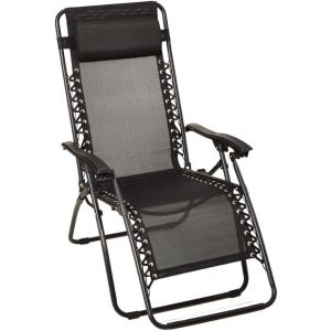 INSTYLE Outdoor Zero Gravity Camping Chair - Black