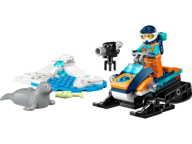 LEGO CITY Arctic Explorer Snowmobile 70 Pieces 60376