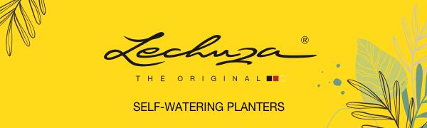 Lechuza Classico Premium Planter 35 - Black Gloss