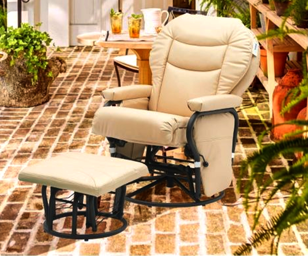 Big Day Furniture Glider Rocker Living Room Chair