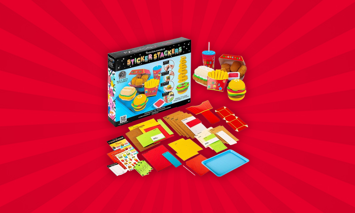 Fashion Angels Sticker Stackers Fast Food