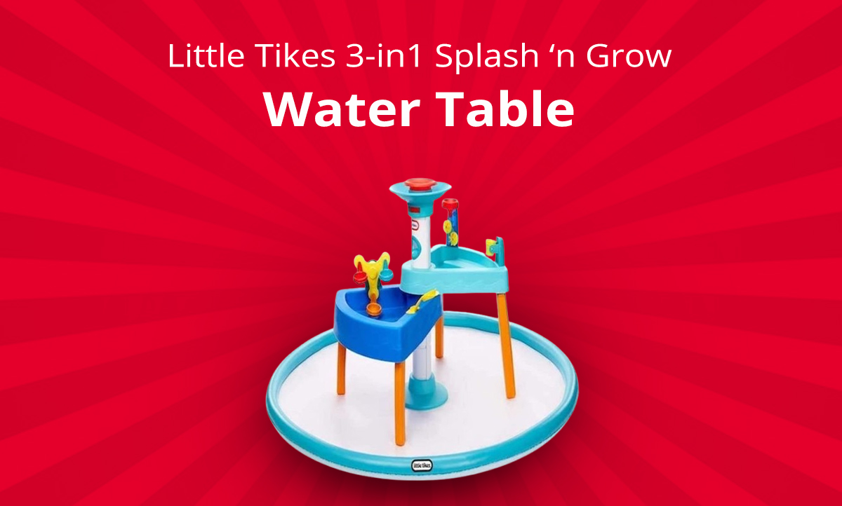 Little Tikes 3-in1 Splash &lsquo;n Grow Water Table
